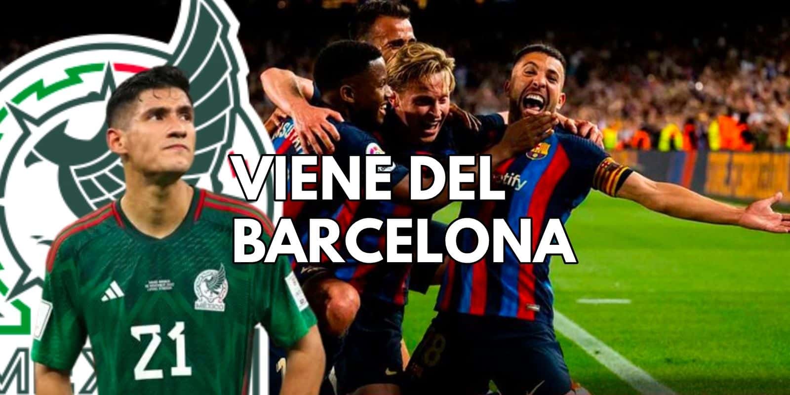 Conoce el crack que firmó con el FC Barcelona y le da el sí a jugar con la Selección Mexicana
