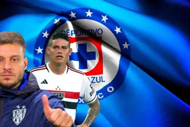 El 9 que Anselmi traería a Cruz Azul, humilló al Sao Paulo de James Rodríguez