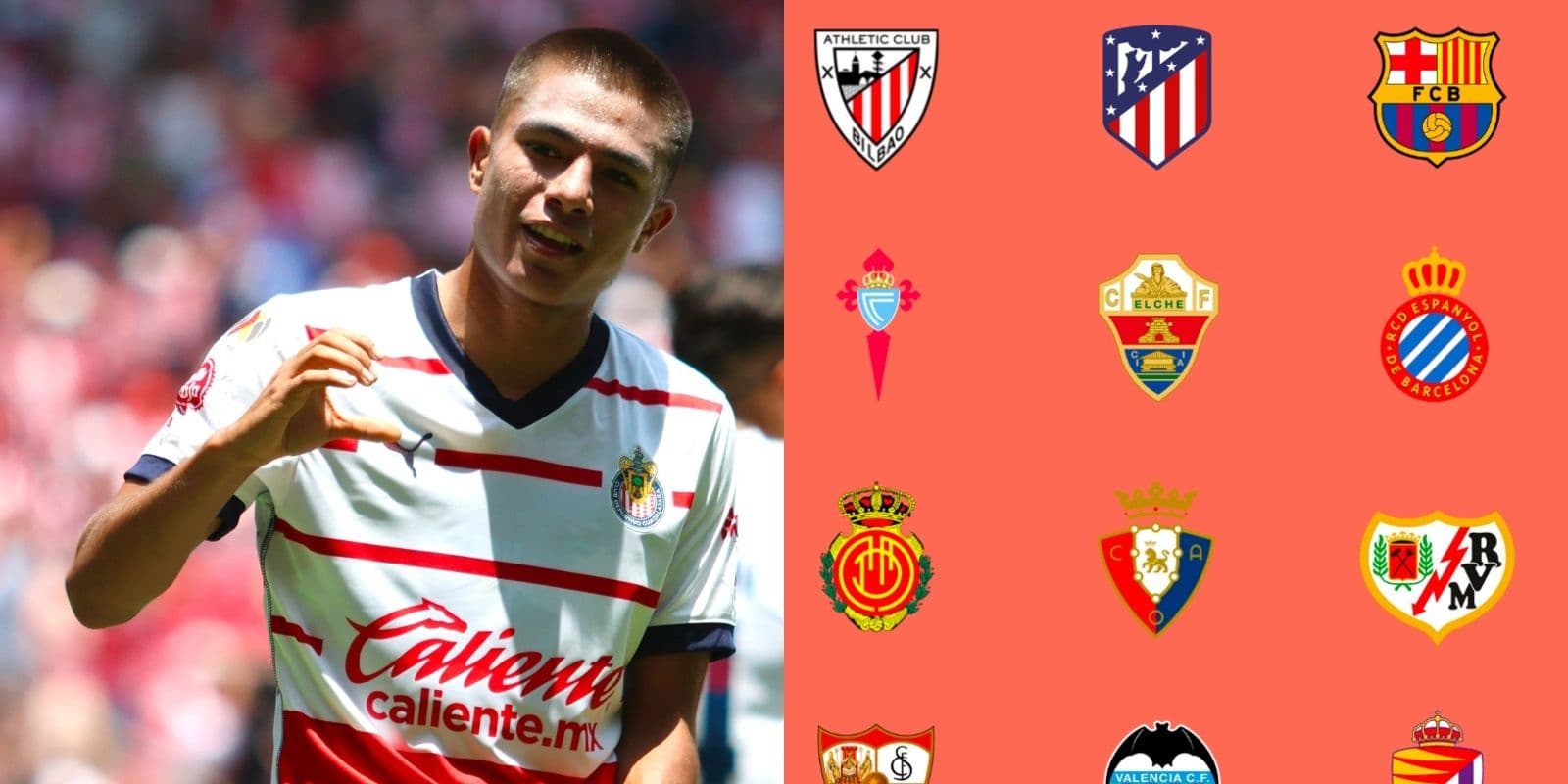 Conoce el equipo de LaLiga que sacaría a Yael Padilla de Chivas