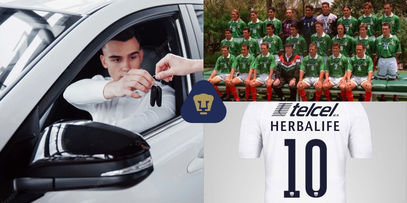 Conoce el ex jugador de Pumas y el Tri que ahora se dedica a la venta de carros
