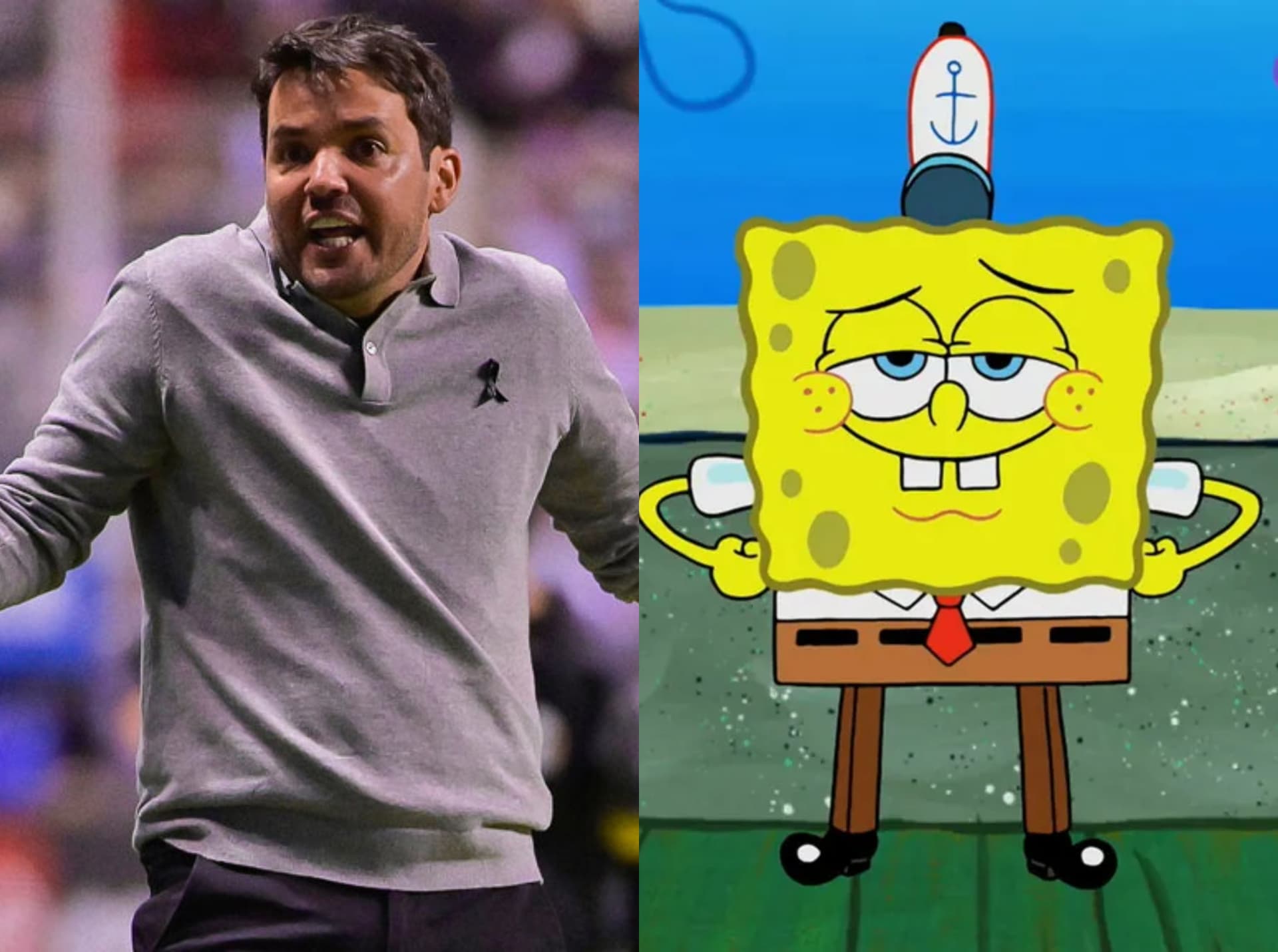 Conoce el homenaje que realiza el club camotero a la serie infantil Bob Esponja.