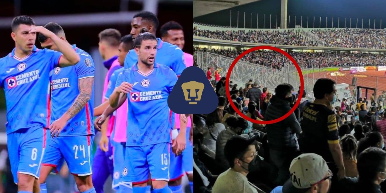 Conoce el jugador de Cruz Azul que fue visto en el Estadio Olímpico Universitario.