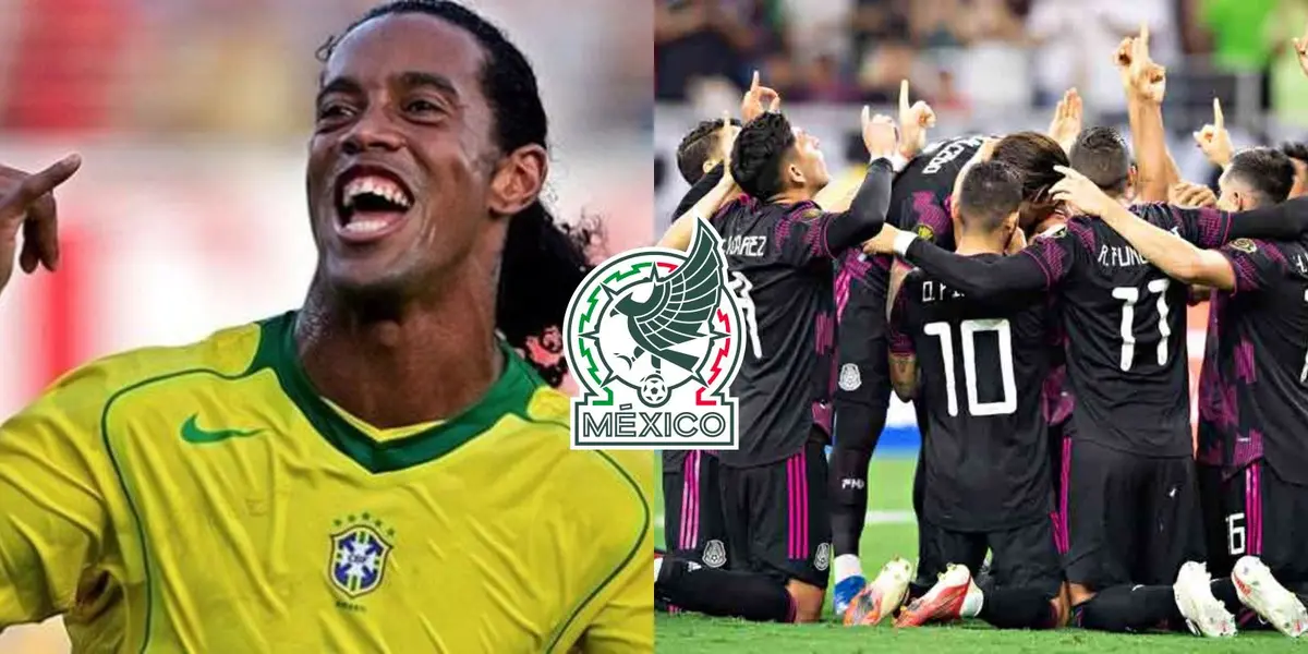 Conoce el jugador de la Selección mexicana que Ronaldinho respeta.