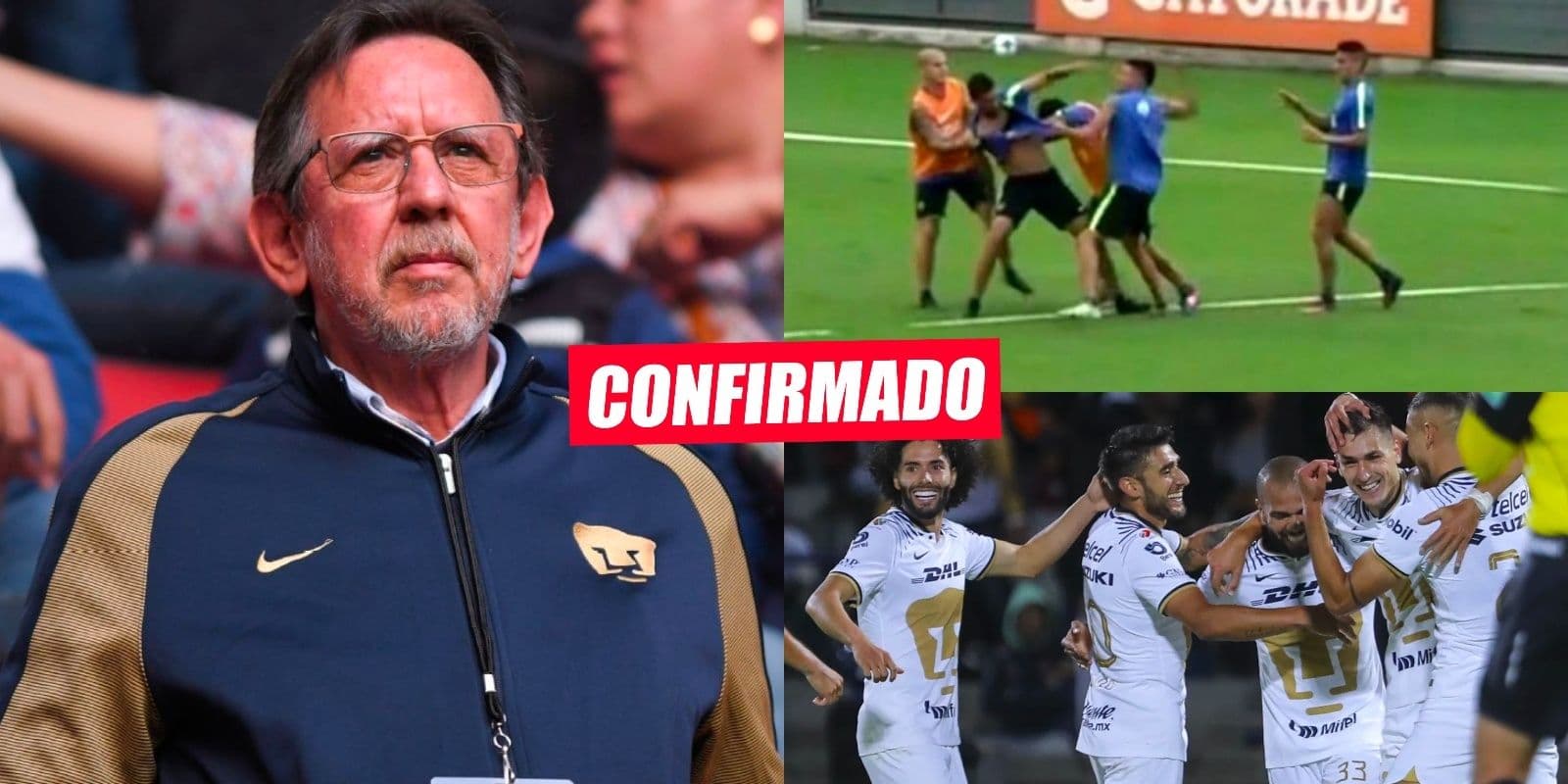 Conoce el jugador de Pumas que se agarró a golpes con su compañero y ahora sería vendido.