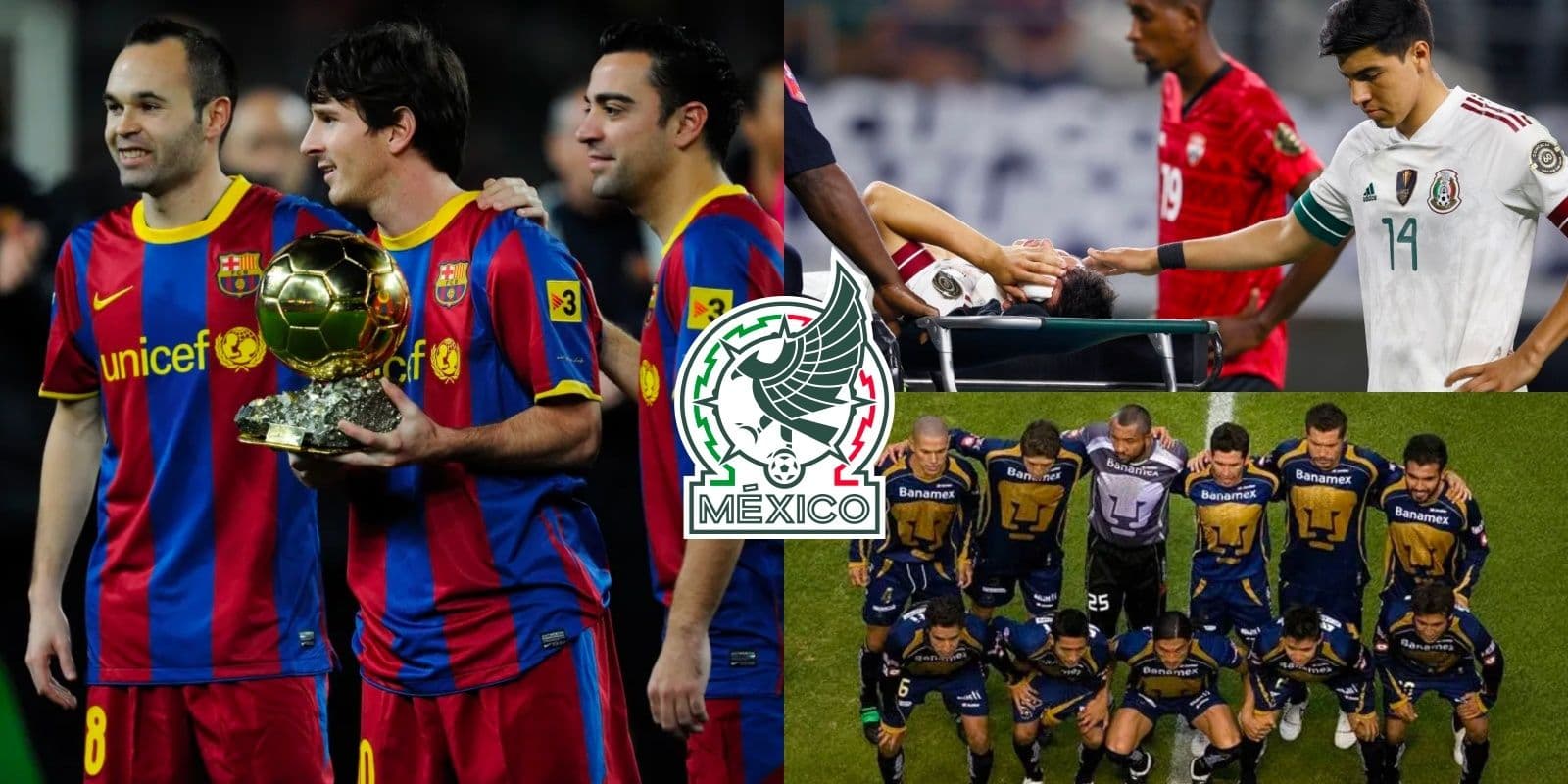 Conoce el jugador que de Pumas pasó al Barcelona pero una lesión acabó con su carrera en el Tri.