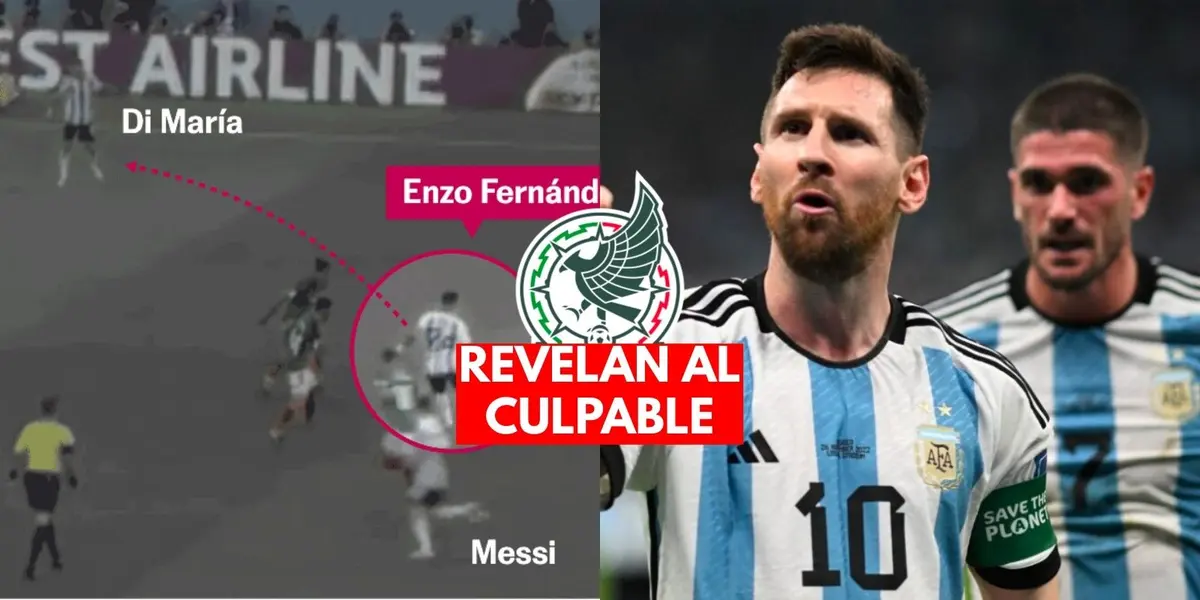 Ni Ochoa, ni Herrera, revelan al jugador del Tri que falló en el gol de Messi