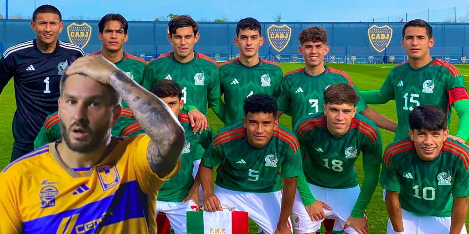 Conoce el jugador que la anda rompiendo en las inferiores del Tri y busca un lugar en la mayor