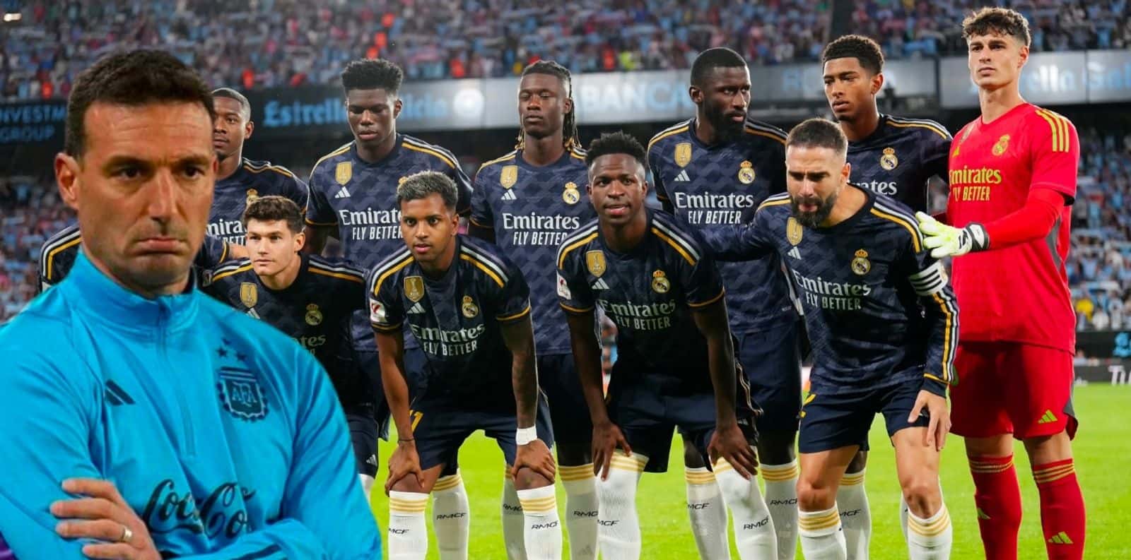 Conoce el jugador que saldría del Real Madrid mientras suena la llegada de Scaloni al banquillo