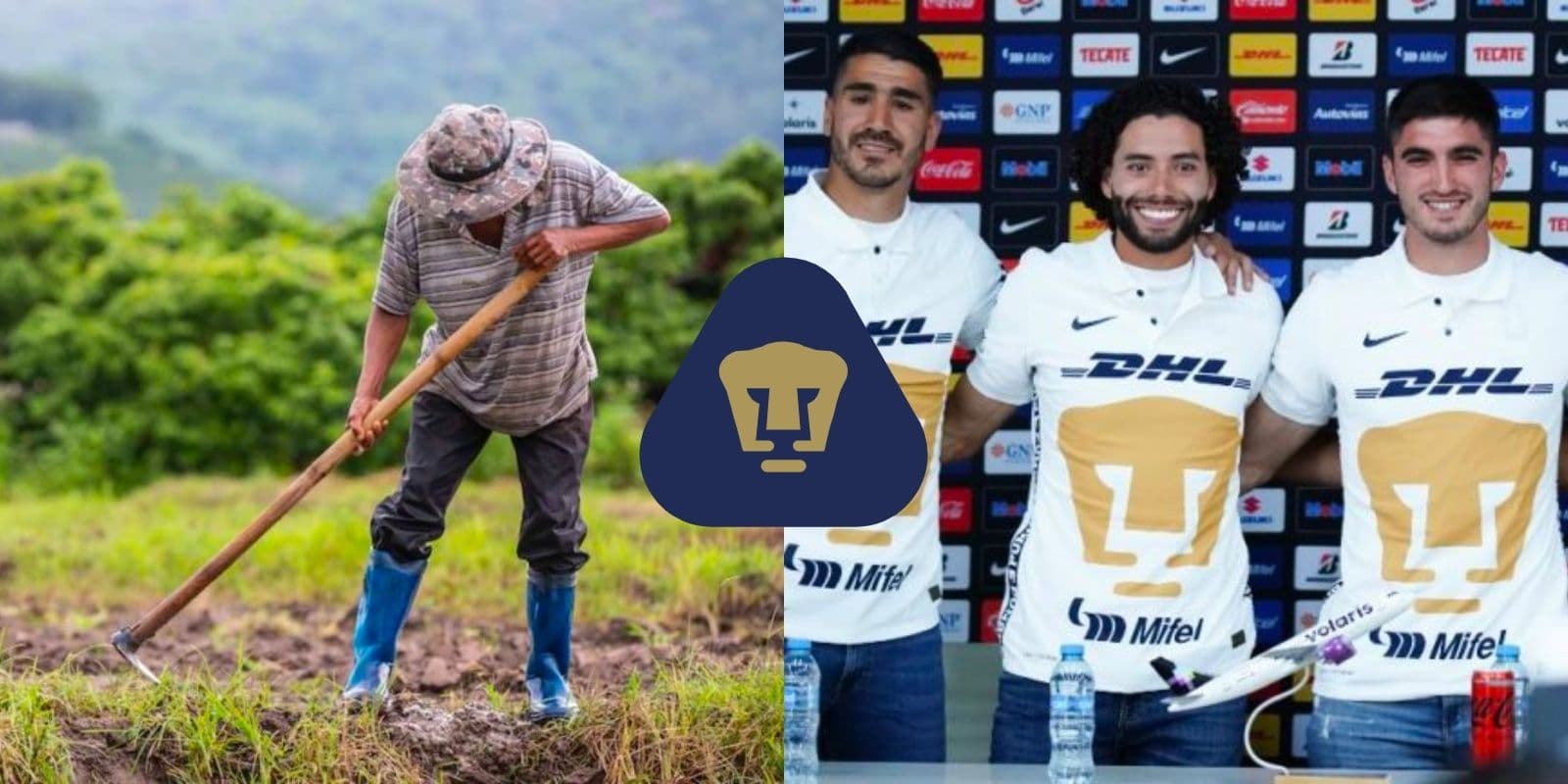 Conoce el jugador que trabajaba en el campo ahora sería uno de los refuerzos estrella de Pumas.