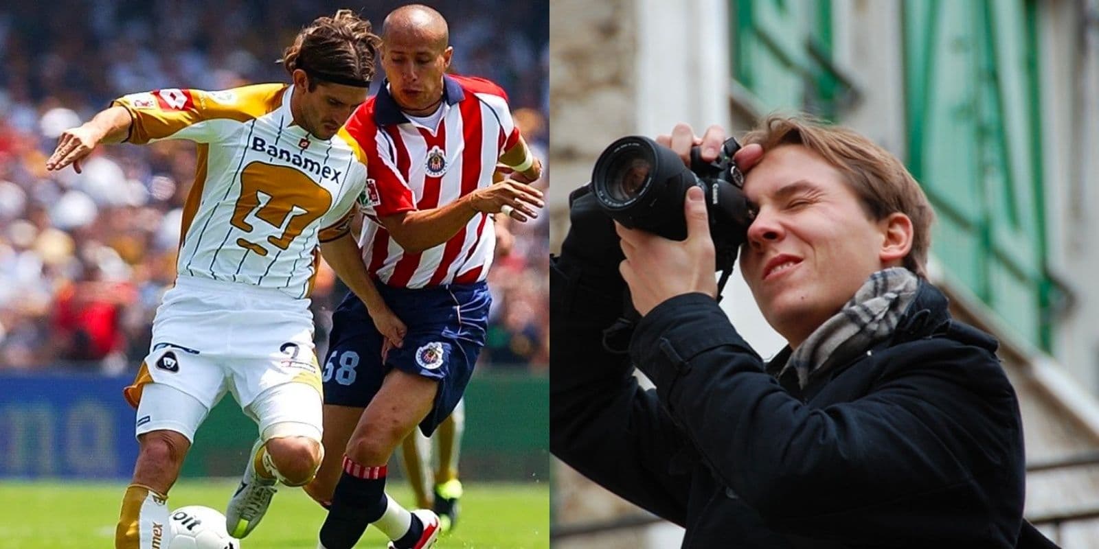 Conoce el jugador que tras robarle un título a Chivas ante Pumas ahora es fotógrafo.
