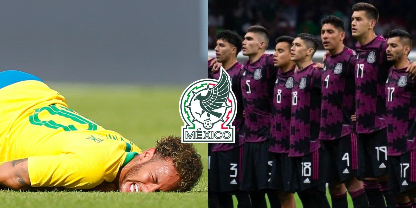 Conoce el jugador que tuvo el carácter en el Tri para dejar a Neymar en el suelo.