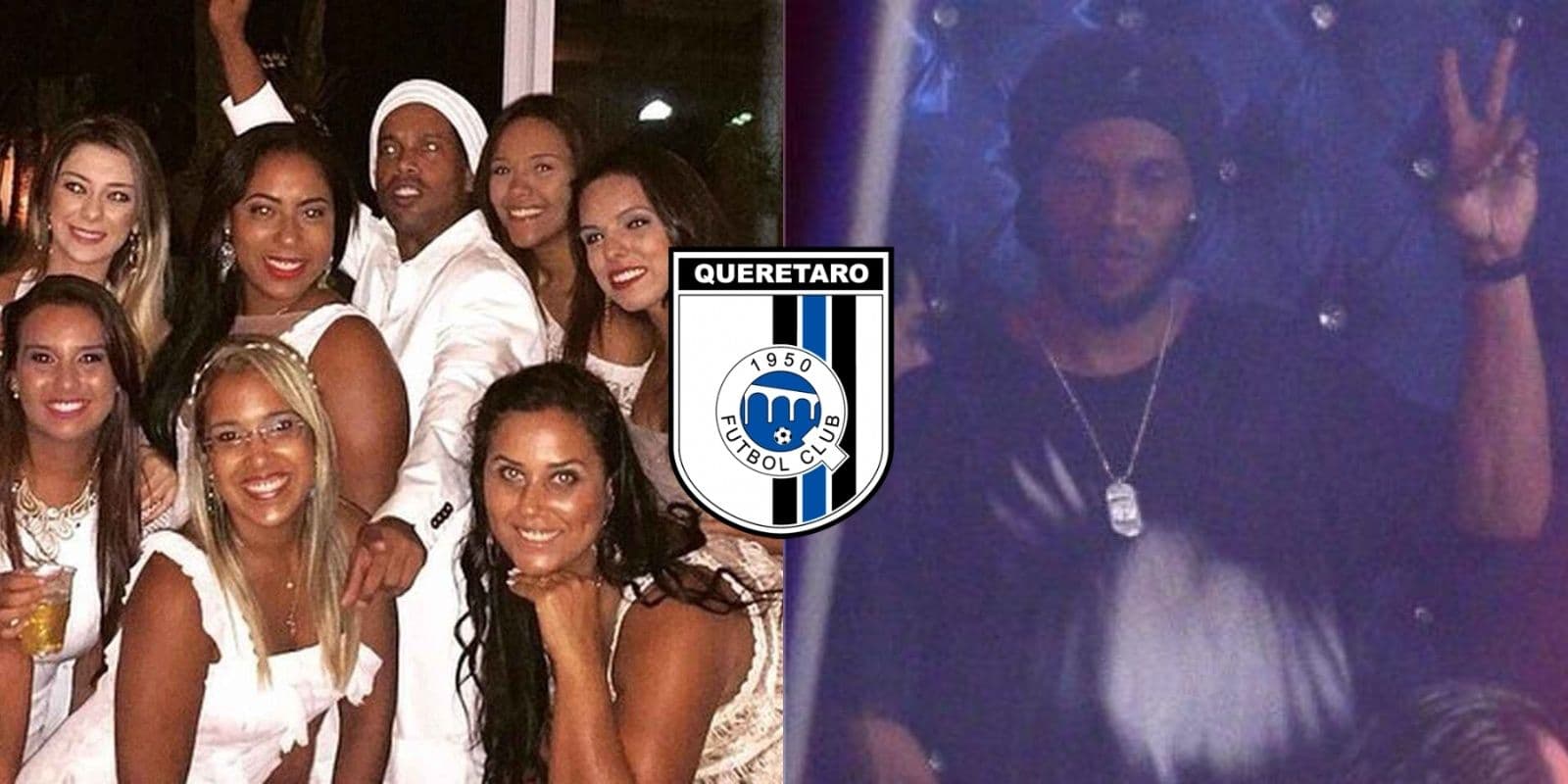 Conoce el mexicano que acompaño a Ronaldinho a una fiestas en su paso por Gallos Blancos