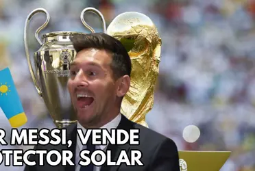 Conoce la historia del jugador que después de ganar la Copa del Mundo y la Champions, fue humillado por Lionel Messi y ahora se dedica a vender protector solar.