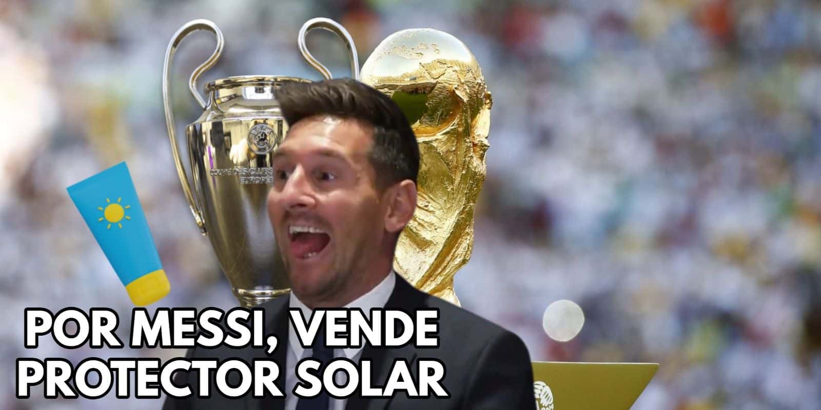 Conoce la historia del jugador que después de ganar la Copa del Mundo y la Champions, fue humillado por Lionel Messi y ahora se dedica a vender protector solar.