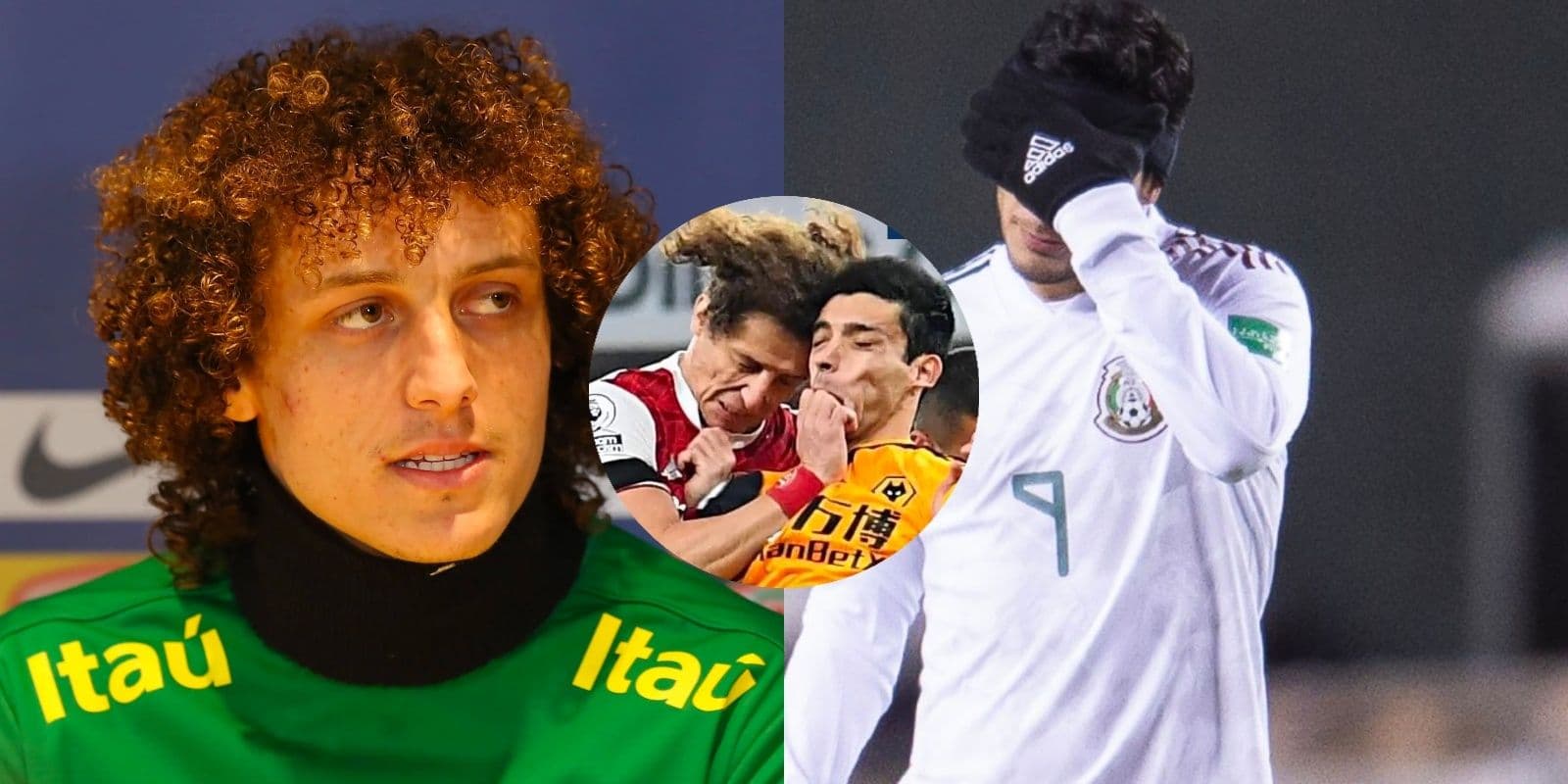 Conoce la postura de David Luiz al enterarse que Raúl Jiménez se perdería el Mundial