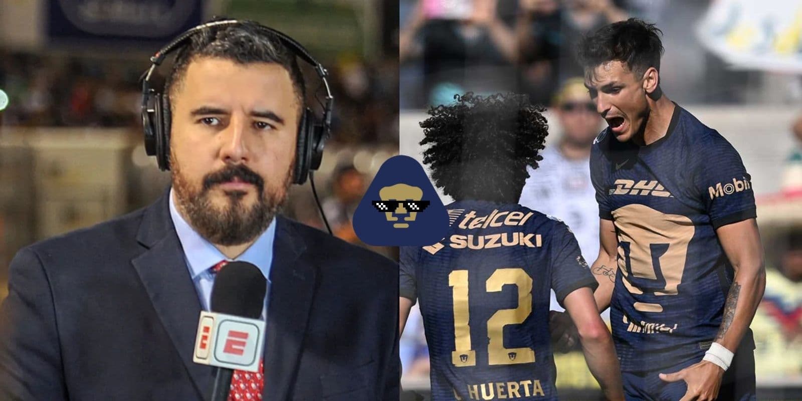 Conoce la reacción de Álvaro Morales al ver el triunfo de los Pumas sobre el América.