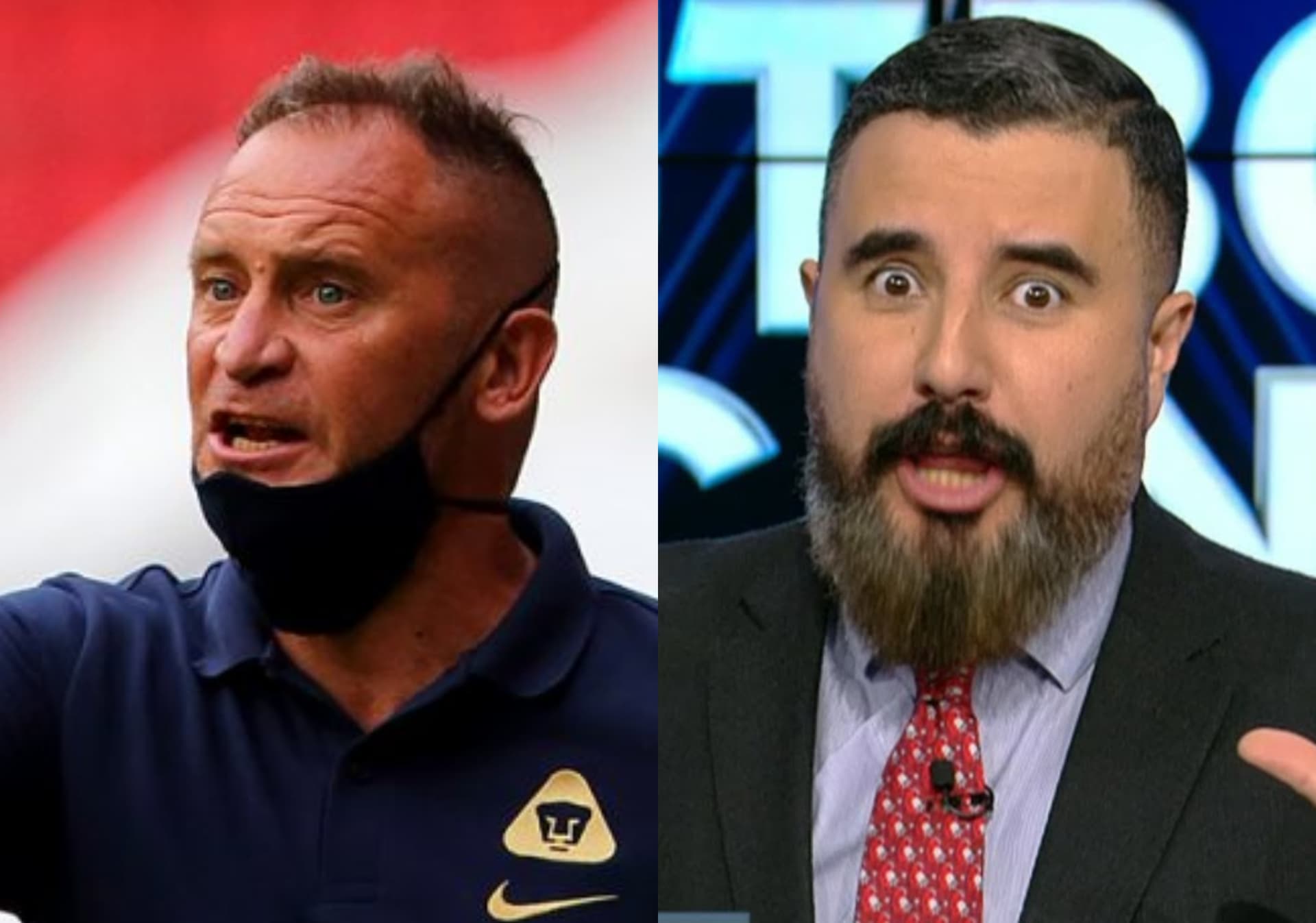 Conoce la reacción de Andrés Lillini contra Álvaro Morales.
