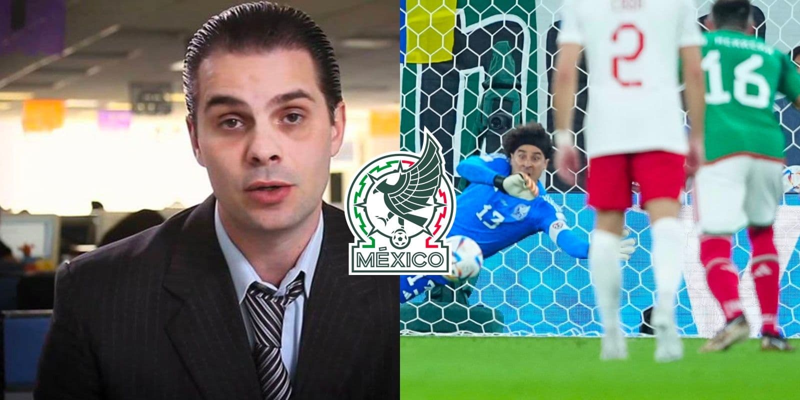 Conoce la reacción de Christian Martinoli al ver que Ochoa le atajó un penal a Lewandowski