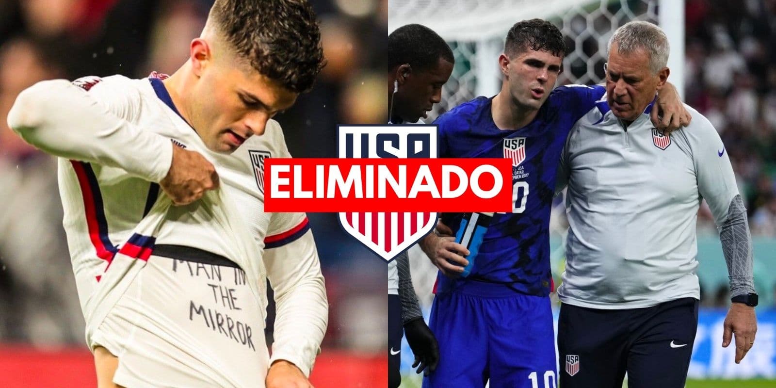 Conoce la reacción de Christian Pulisic tras quedar fuera del Mundial ante Países Bajos