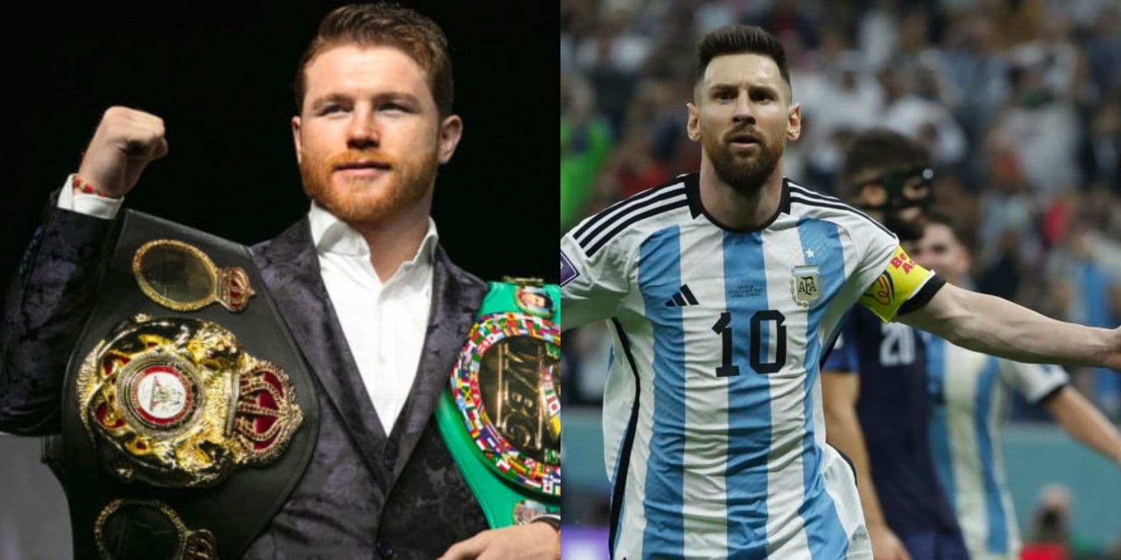 Conoce la reacción de Saúl Álvarez cuando le informaron que Messi estará en la final del Mundial