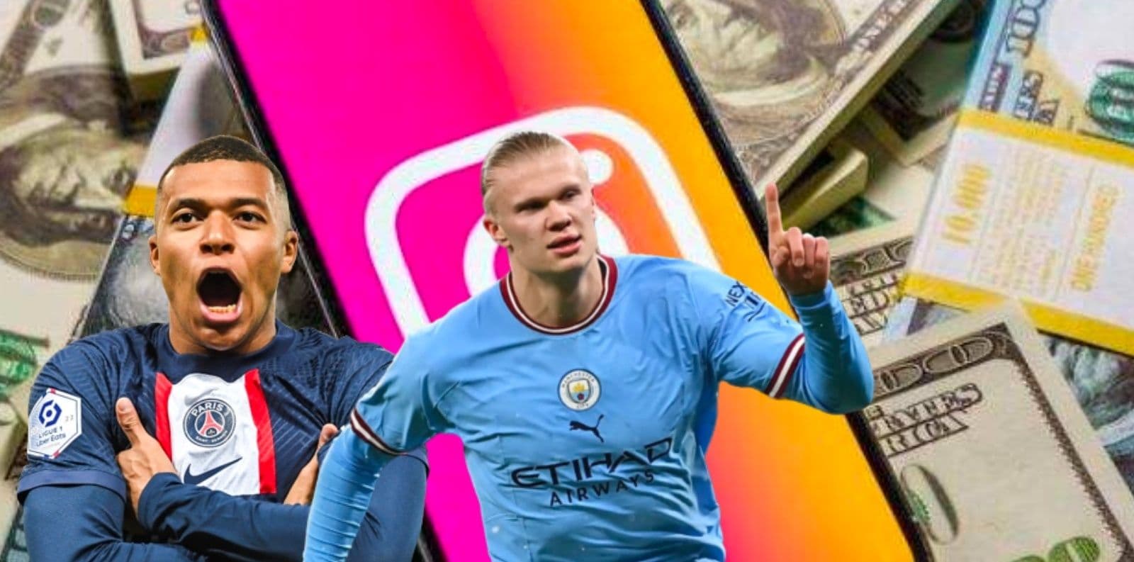 Conoce lo que cobraría Erling Haaland por publicación en Instagram, Kylian Mbappé cobra 1.6 millones
