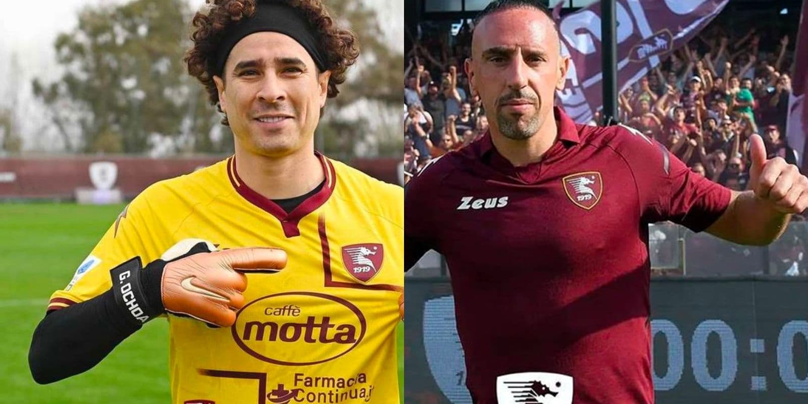 Conoce lo que hizo Frank Ribery al ver que Guillermo Ochoa fichó por el Salernitana