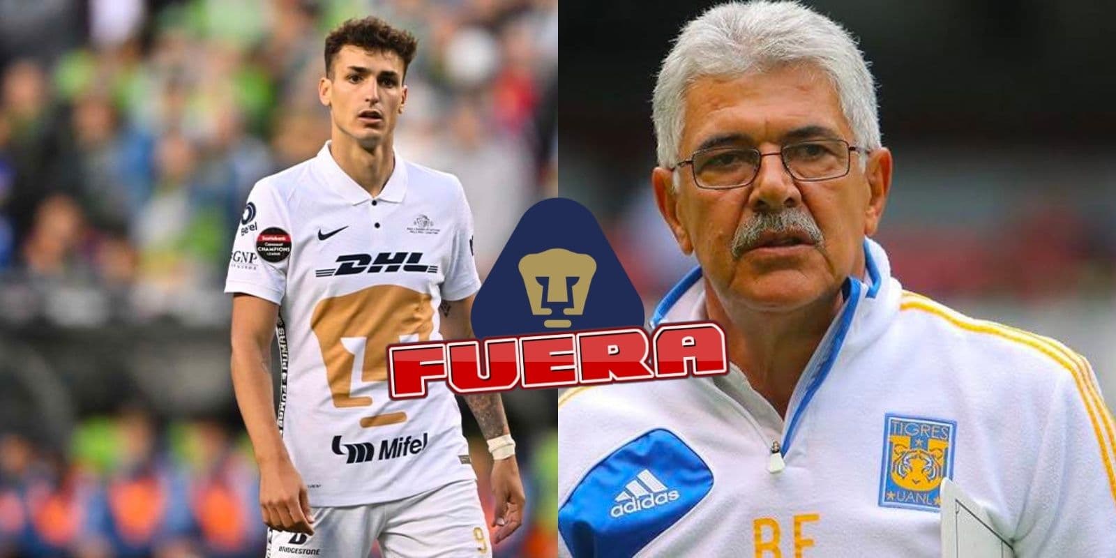 Conoce los 3 jugadores que saldrían de Pumas con la llegada de Ricardo Ferretti.