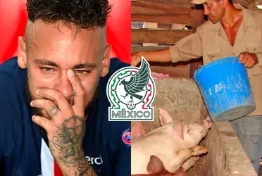 Conoce quien fue el 10 del Tri, humilló a Neymar y ahora vende cerdos.