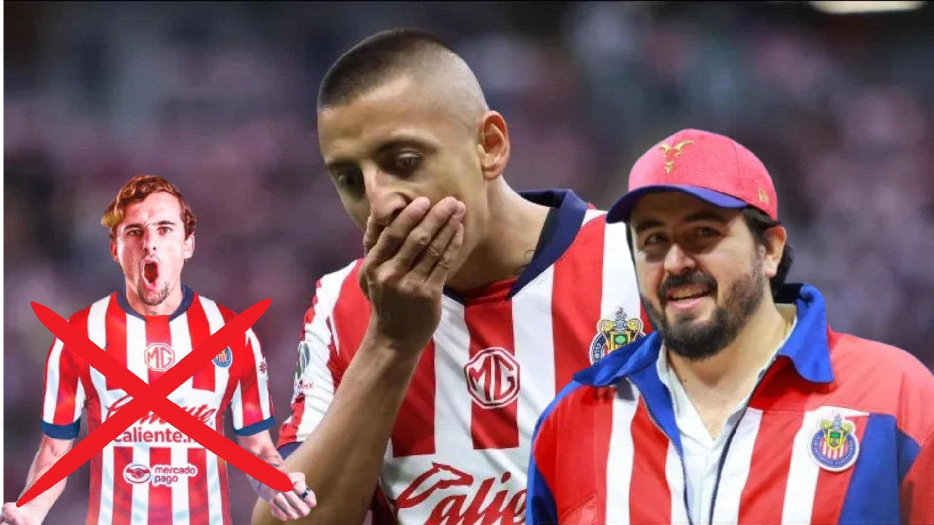 cortixzo con la de chivas descartado y Amaurhy con el Piojo lamentándose