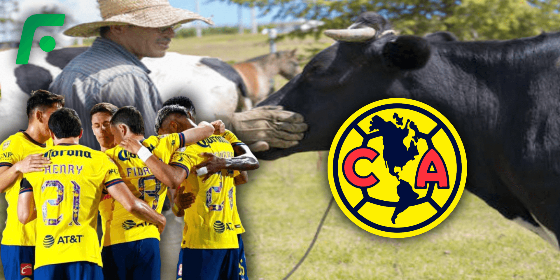 Crianza de ganado y jugadores del América (Fuente: MEXSPORT)