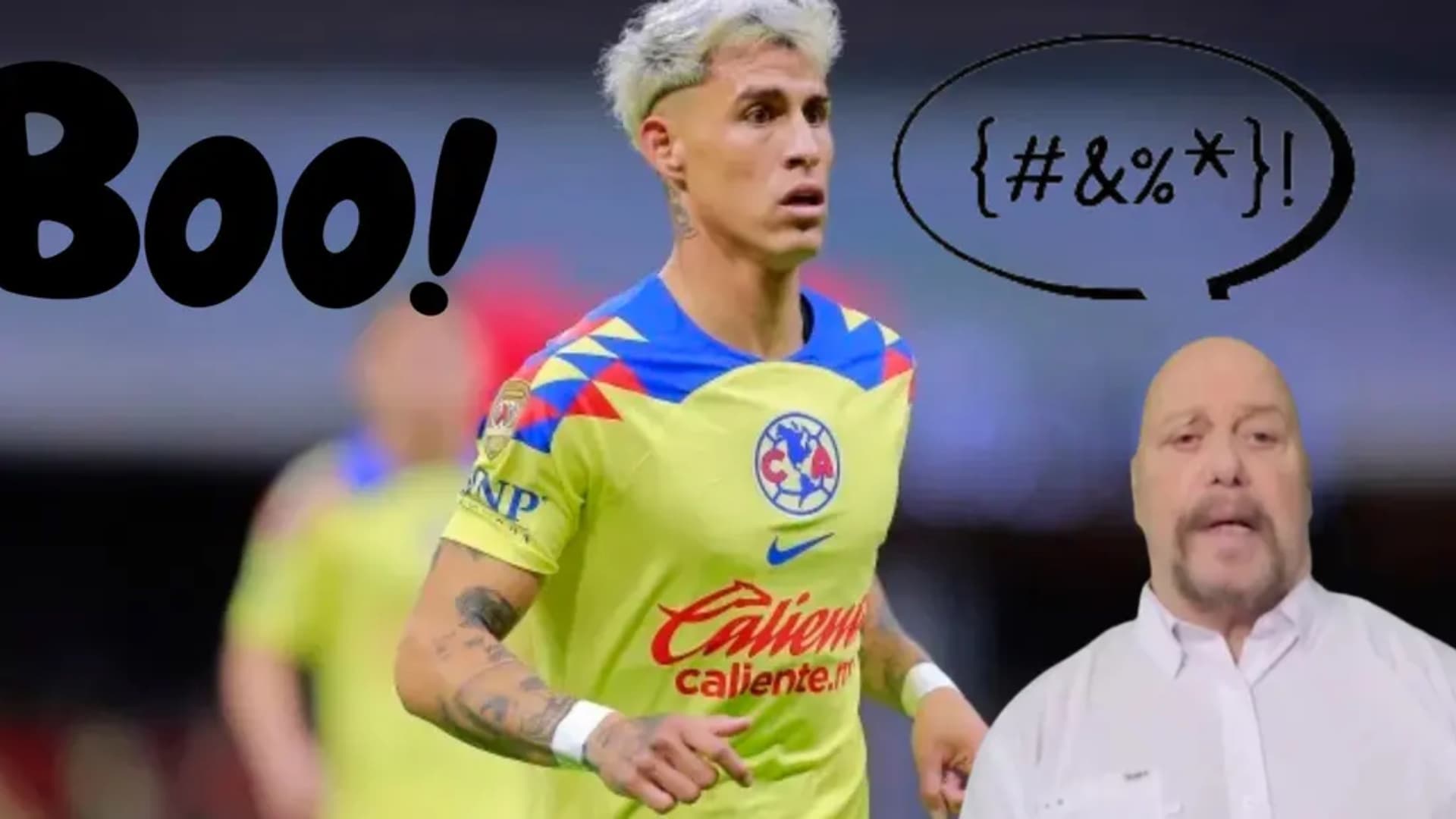 Cristian Calderón se fue abucheado por la afición americanista en el duelo ante Querétaro.