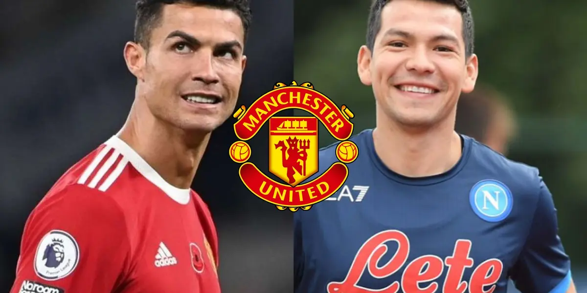 Cristiano Ronaldo busca salida del Manchester United y lo ofrecen al Napoli por Hirving Lozano 