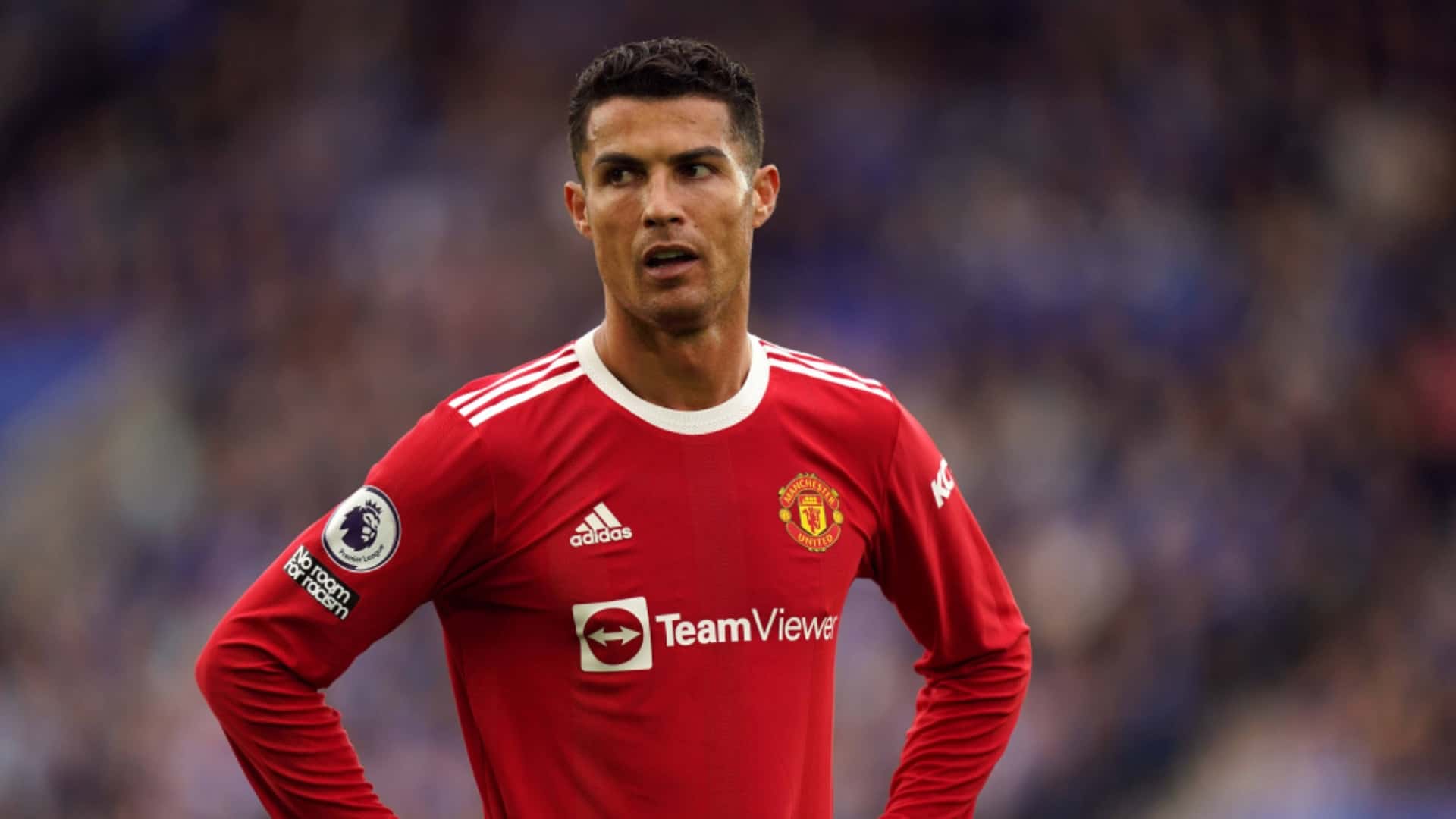 Cristiano Ronaldo con la camiseta de Manchester United (Foto: Transfermarkt).