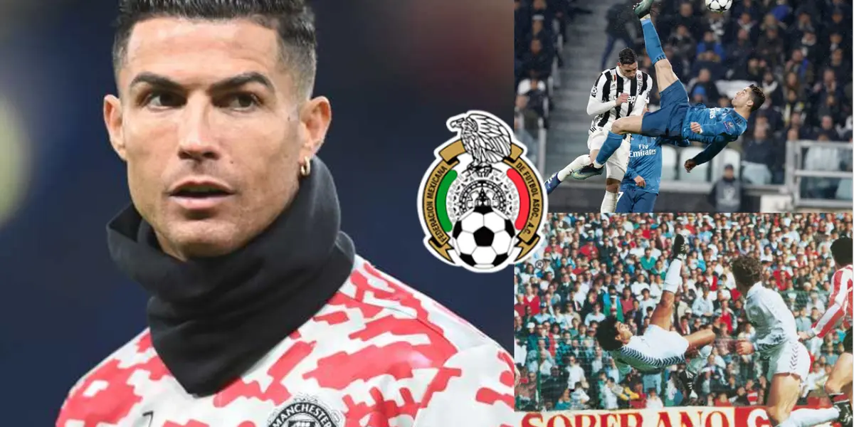 Cristiano Ronaldo confesó su admiración por el goleador de la Selección Mexicana Hugo Sánchez y habló sobre su primera impresión cuando vio el gol de chilena. 