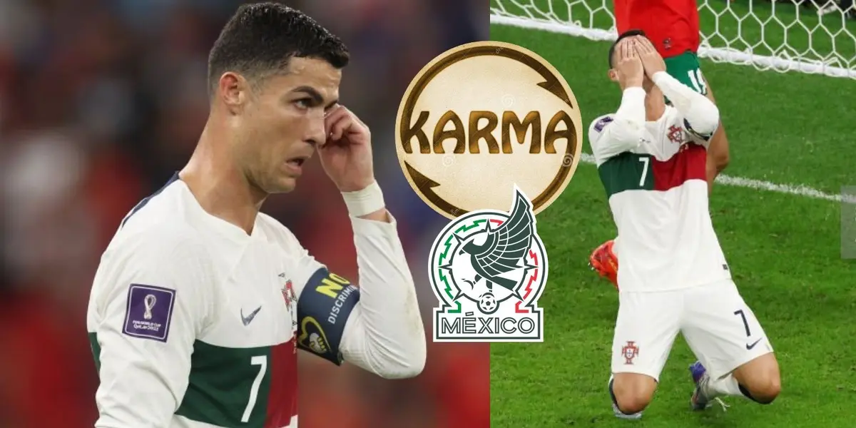 Cristiano Ronaldo insultó a México, ahora le llega el peor de los karmas