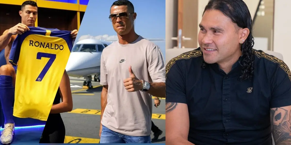 Cristiano Ronaldo ni bien se bajó del avión quiso jugar con Al-Nassr y lo que hizo Gullit Peña con Al Dhaid