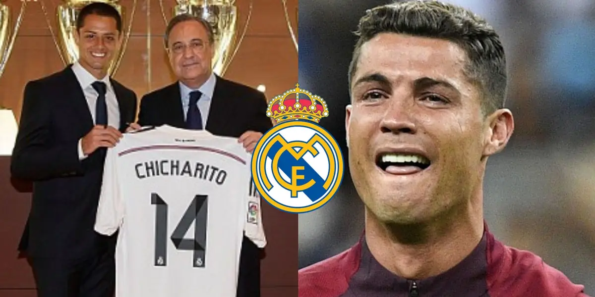 Cristiano Ronaldo no encuentra equipo y para variar Florentino Pérez criticó su regreso al Real Madrid; pero tiene otro criterio de Chicharito