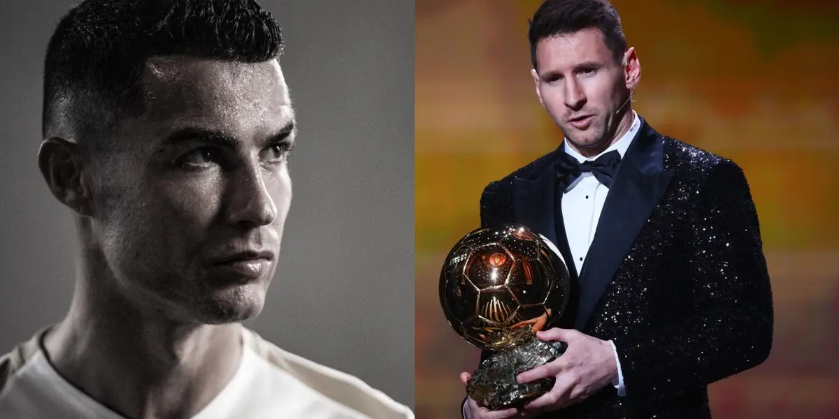Cristiano Ronaldo se molestó, previo a la entrega del Balón de Oro de Lionel Messi y le mandó un mensaje al argentino
