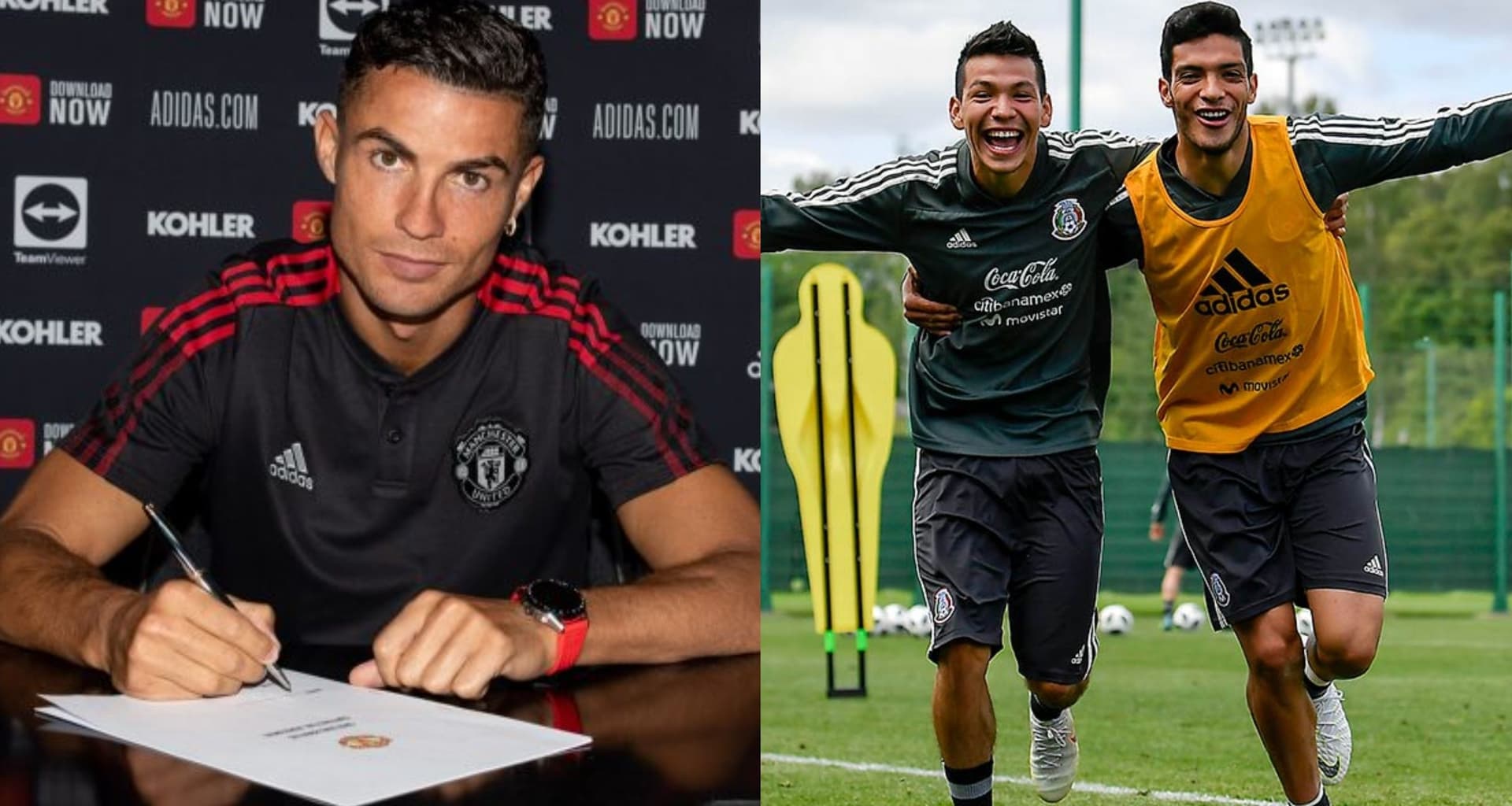 Cristiano Ronaldo tendría nuevo equipo. Se cansó del Manchester United y a su lado tendría un nuevo mexicano.