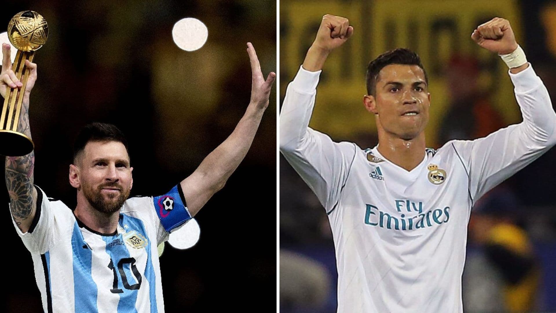 Cristiano Ronaldo y Messi han conseguido grandes títulos a lo largo de su carrera (Foto: Mexsport)