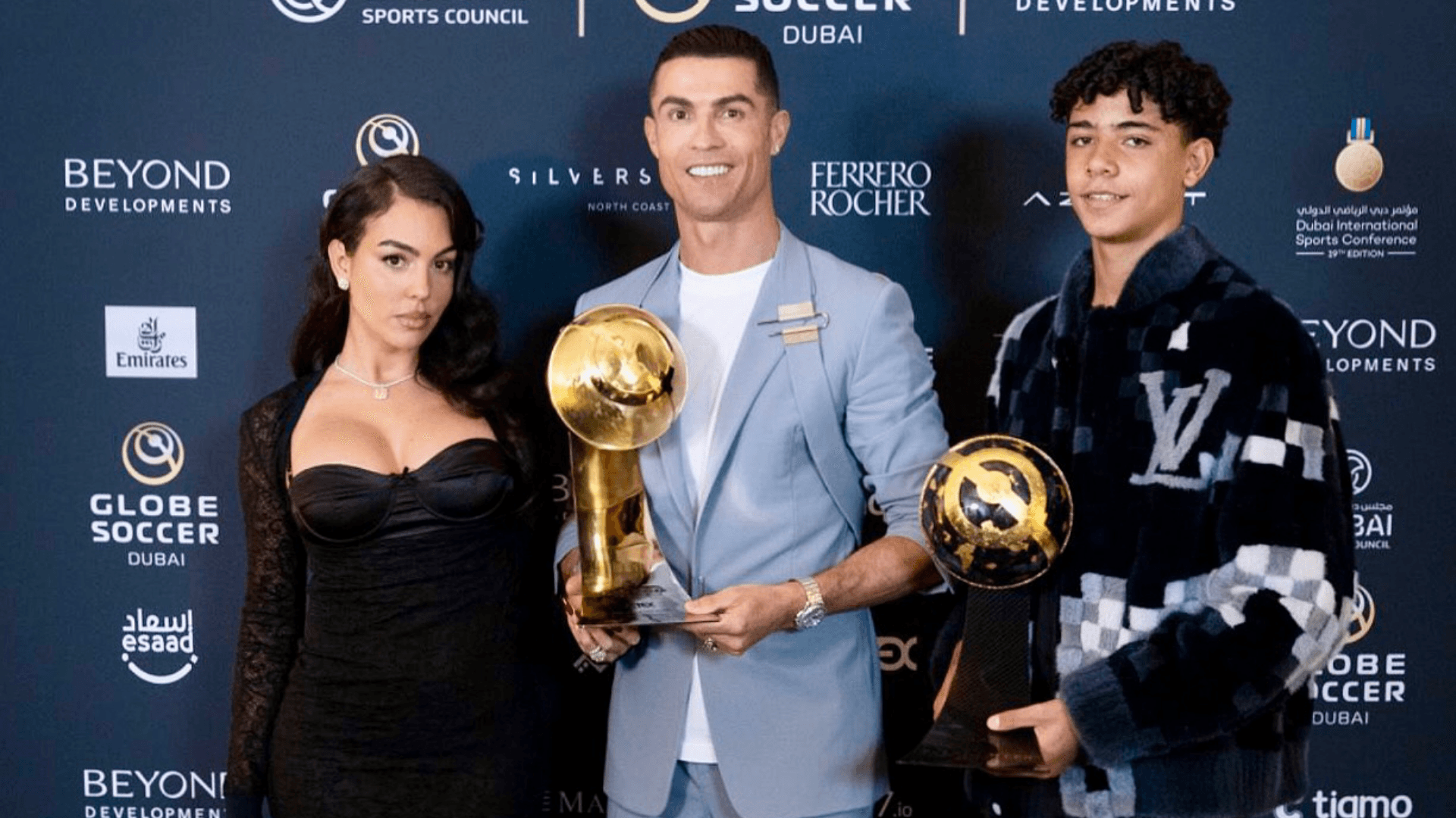 Cristiano Ronaldo y su familia | Foto: @Cristiano