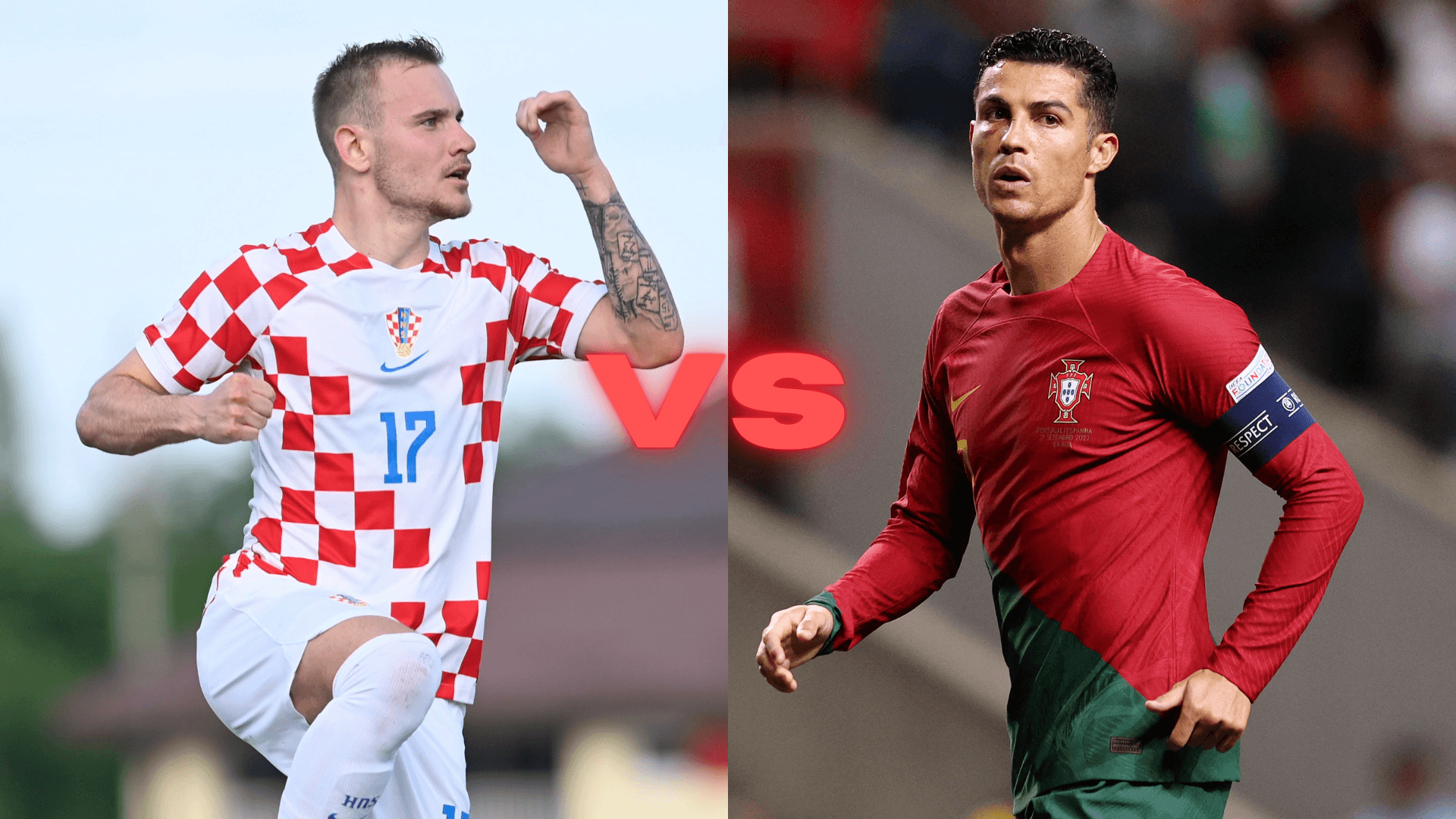 Croacia vs Portugal | Fotos: @selecaoportugal y @HNS_CFF