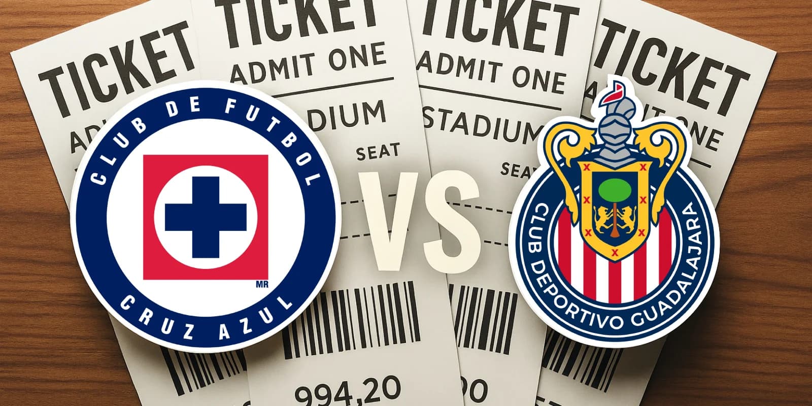 Cruz Azul aprovecha la visita de Chivas con boletos por las nubes