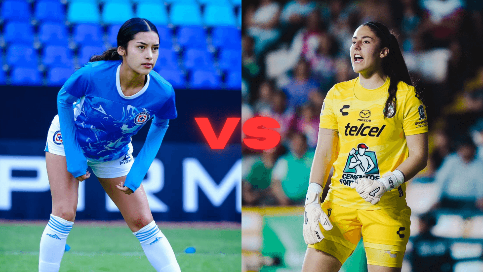 Cruz Azul Femenil vs Club León Femenil | Fotos: @AzulFemenil y @clubleonfemenil
