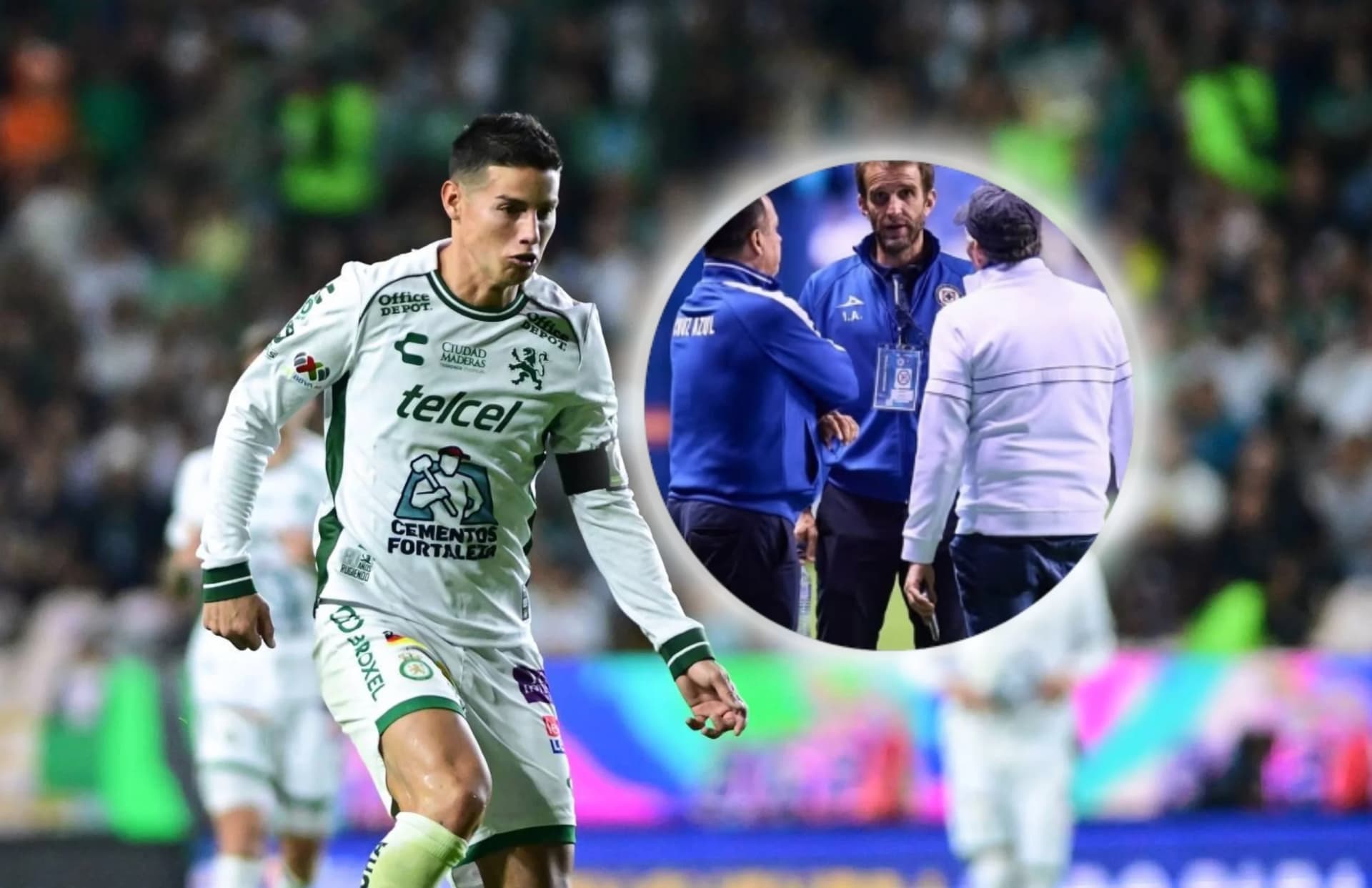 Cruz Azul habría rechazado el ofrecimiento de James y ya analiza alternativas para el torneo/ Foto MexSport.