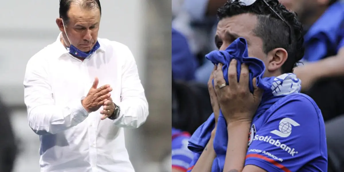 Cruz Azul perdería un elemento importante para Juan Reynoso a puertas del Clausura 2021.