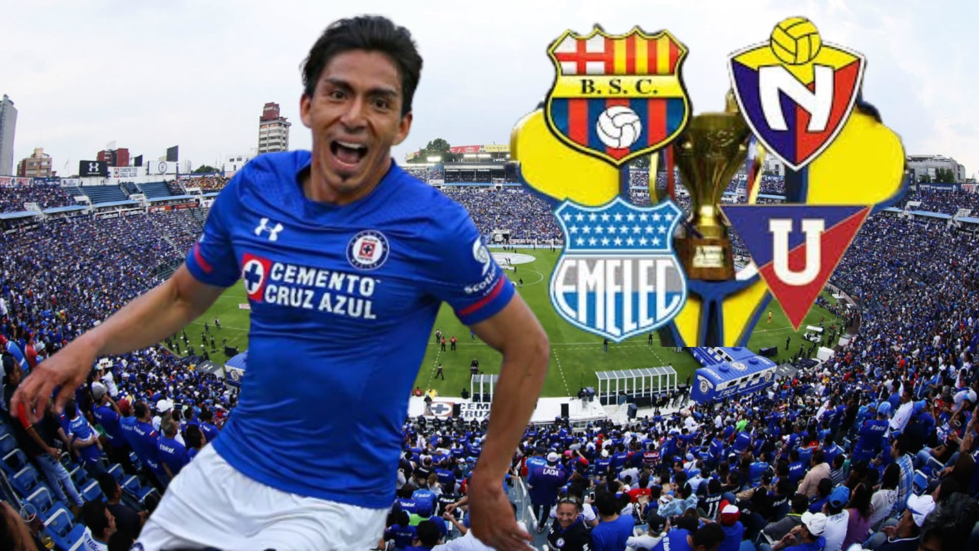 Cruz Azul tiene en la lista retornar al Azul al delantero Ángel Mena, pero uno de los grandes de Ecuador también lo quiere