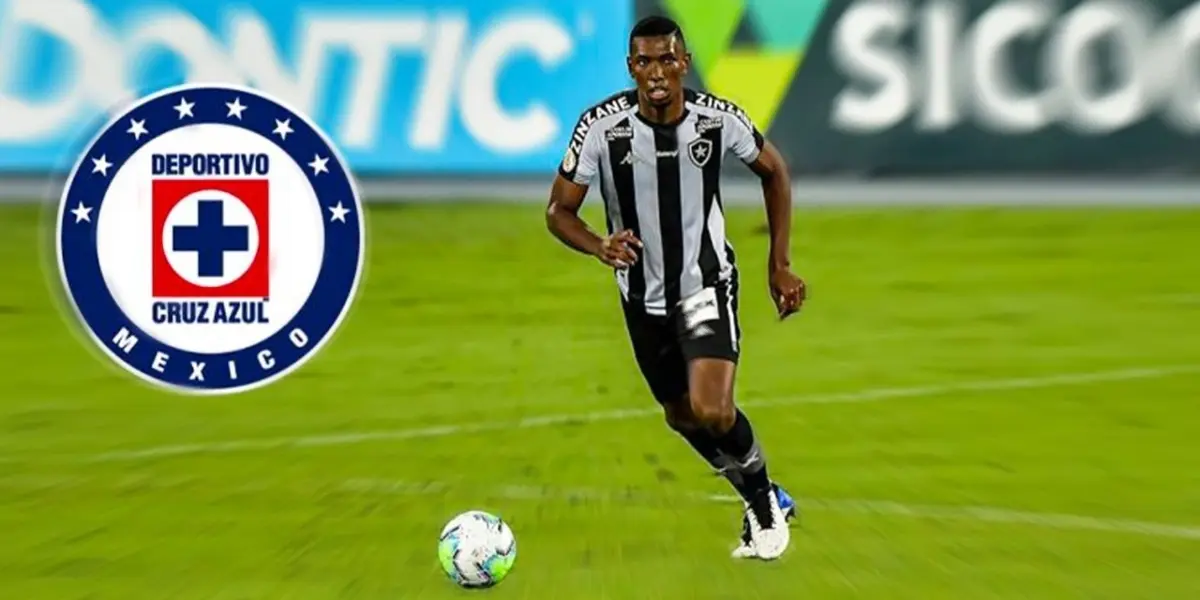 Cruz Azul tiene en la mira al defensor Kanu, que pertenece a los registras de Botafogo de Brasil