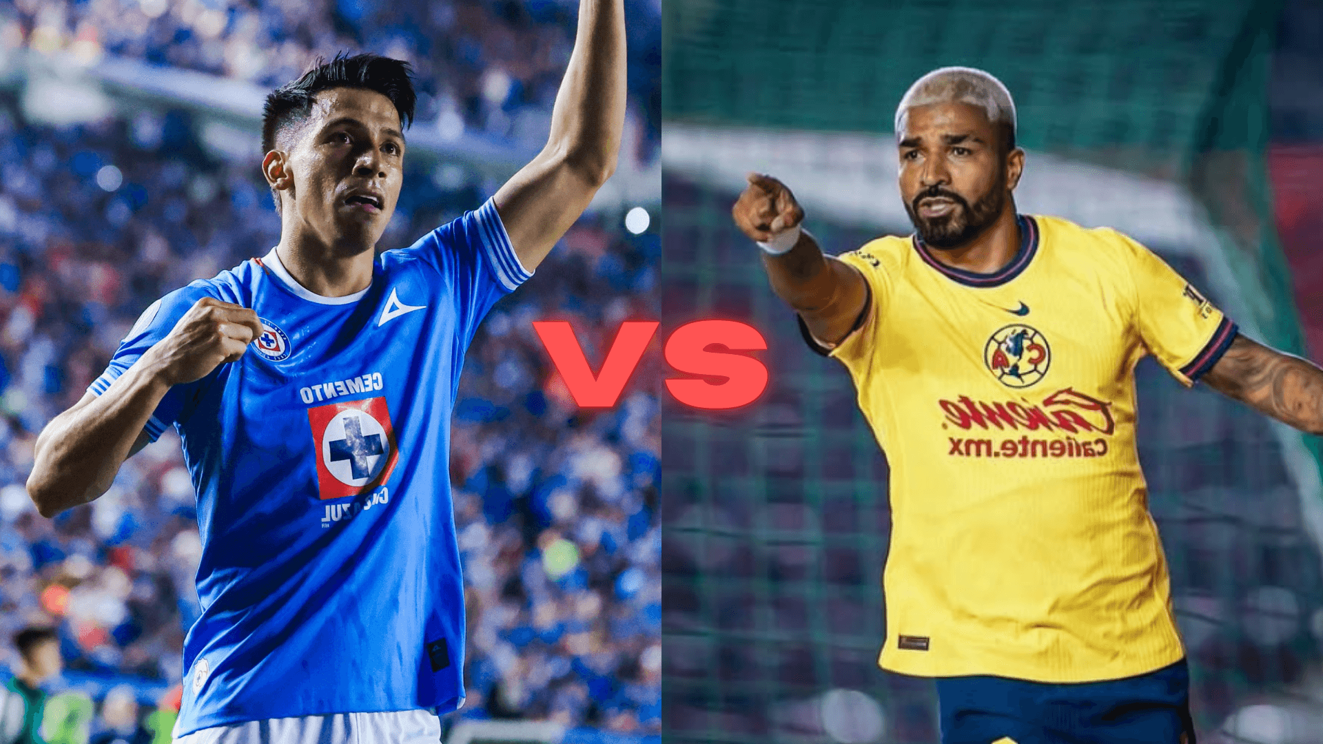 Cruz Azul vs América | Fotos: @CruzAzul y @ClubAmerica
