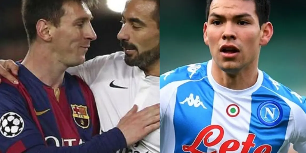 Cuando menos se lo esperaba, Hirving Lozano y Lionel Messi compartirían cancha en Europa.